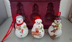 Villeroy boch nostalgic ornaments sneeuwpopjes, Diversen, Kerst, Ophalen of Verzenden, Zo goed als nieuw