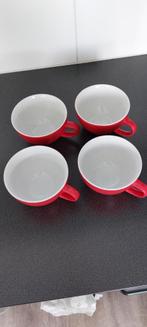 4 Soepkommen, Huis en Inrichting, Keuken | Servies, Ophalen of Verzenden, Zo goed als nieuw, Aardewerk, Kom(men)