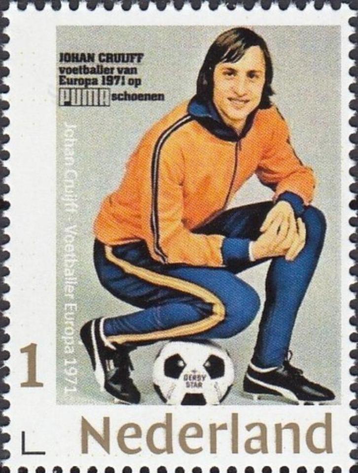 Nederland- Persoonlijke Goud- Sport- Johan Cruijff -6-, Postzegels en Munten, Postzegels | Nederland, Postfris, Na 1940, Verzenden
