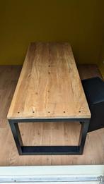 Massief mango houten bureau 200x80, Huis en Inrichting, Bureaus, Ophalen, Zo goed als nieuw