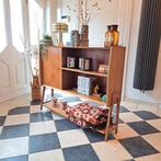 Vintage Teak Wandmeubel, 🕰 Jaren 60., 100 tot 150 cm, Teakhout, Ophalen of Verzenden, Minder dan 150 cm