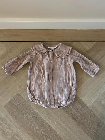 Bruin / beige mousseline pakje van H&M Adorables, 86 / 92 beschikbaar voor biedingen