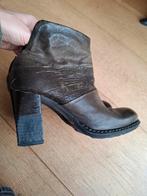 A.S.98 Enkellaarsjes Hakken Maat 38, Bruin, Lage of Enkellaarzen, Ophalen of Verzenden, Zo goed als nieuw