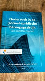 Onderzoek in de (sociaal-) juridische beroepspraktijk, Ophalen, Zo goed als nieuw, Piet Hoekman; Anke Hornstra