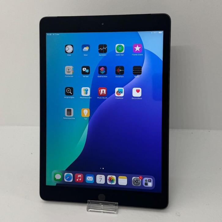 iPad 7e Gen (2019) 128GB WiFi + Cellular Space Gray, Computers en Software, Apple iPads, Zo goed als nieuw, Apple iPad, Wi-Fi en Mobiel internet