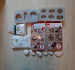 Rayher gipsmallen stenen groot en klein inclusief gips, Ophalen, Zo goed als nieuw