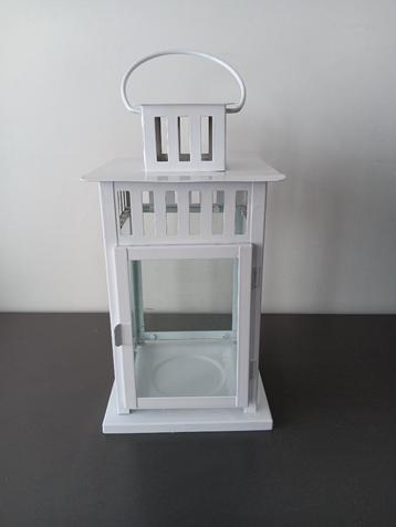 Witte IKEA Borrby lantaarn beschikbaar voor biedingen