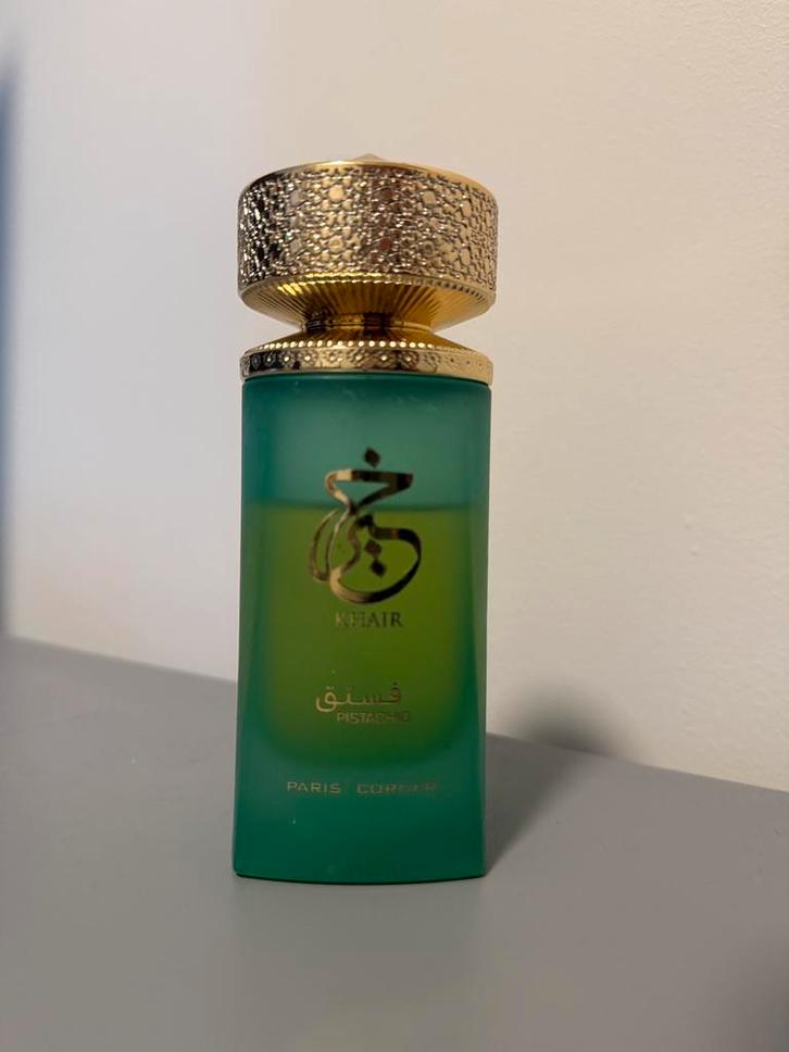 Paris Corner Khair Pistachio, Sieraden, Tassen en Uiterlijk, Uiterlijk | Parfum, Gebruikt, Ophalen of Verzenden