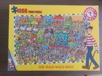 Where is Wally? Wild Wild West Puzzel, Ophalen, 500 t/m 1500 stukjes, Gebruikt, Legpuzzel