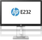 HP monitor EliteDisplay E232, Ophalen, IPS, In hoogte verstelbaar, Full HD