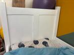 Peuterbed met uitval hekje en matras, Kinderen en Baby's, 70 tot 85 cm, Zo goed als nieuw, Matras, 140 tot 160 cm