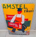 Prachtig amstel bord emaile, Ophalen