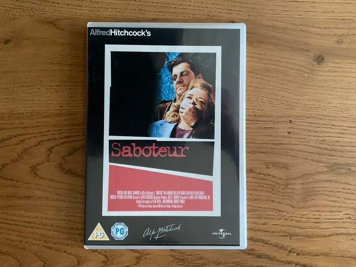 3). SABOTEUR, Hitchcock, met Robert Cummings, Priscilla Lane, Cd's en Dvd's, Dvd's | Klassiekers, Zo goed als nieuw, Actie en Avontuur