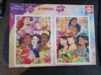 Educa Disney Prinsessen 2 puzzels van 500 stukjes, Ophalen, 500 t/m 1500 stukjes, Zo goed als nieuw, Legpuzzel