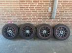 Lichtmetalen velgen + winterbanden 205/55R16 Volkswagen, Auto-onderdelen, Banden en Velgen, Ophalen, 16 inch, Banden en Velgen