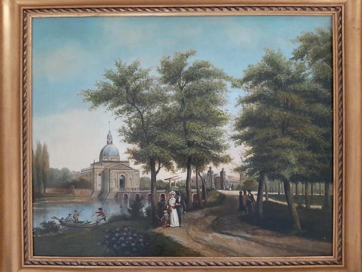 Muiderpoort, Antiek en Kunst, Kunst | Schilderijen | Klassiek, Ophalen of Verzenden