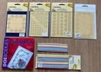 Papuela set met name nieuw vlechten met papier, Hobby en Vrije tijd, Kaarten | Zelf maken, Ophalen, Zo goed als nieuw, Overige thema's