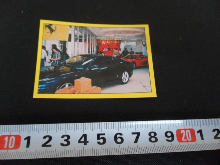 sticker panini #137 FERRARI, Verzamelen, Stickers, Zo goed als nieuw, Ophalen