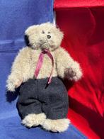 Boyds Collection beige beer smalle ogen 20 cm, Ophalen, Gebruikt, Stoffen beer, Overige merken