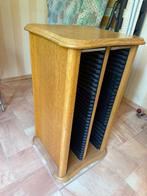 Eiken cd meubel, Huis en Inrichting, Woonaccessoires | Cd- en Dvd-rekken, Ophalen, Gebruikt, 75 tot 150 discs, Cd's