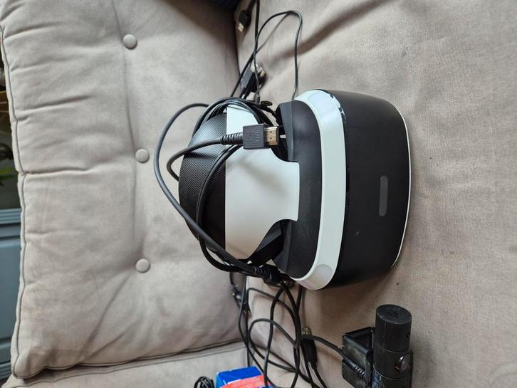 playstation 4 VR headset, Spelcomputers en Games, Virtual Reality, Gebruikt, Sony PlayStation, Ophalen of Verzenden