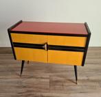 Vintage ladekast kast retro wandkast kastje deens design, Ophalen of Verzenden, Huis en Inrichting