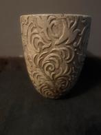 Decoratieve Bloempot - Aardewerk, Tuin en Terras, Ophalen, Gebruikt, Rond, Binnen