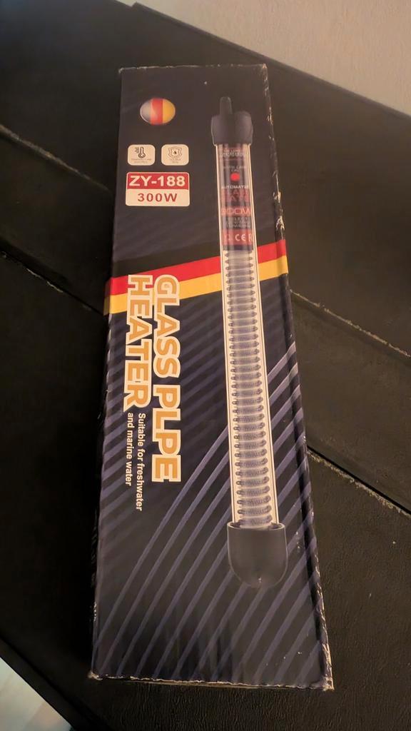 Aquarium verwarming 300 watt, Dieren en Toebehoren, Vissen | Aquaria en Toebehoren, Nieuw, Verlichting of Verwarming, Ophalen