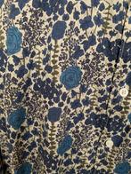 Giordano Overhemd XL - Bloemenprint, Blauw, Ophalen of Verzenden, Zo goed als nieuw, Giordano