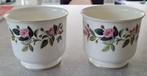 2 Mooie Wedgwood Hathaway Rose bloempotten, Ophalen of Verzenden