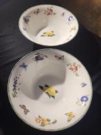 JBS Fruit & Flowers Schalen Set, Porselein of Keramiek, Schaal, Rond, Ophalen of Verzenden