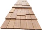 20 m2 channelsiding rabat  - hardhout - nr: HP188, Ophalen, Planken, Nieuw, Hardhout