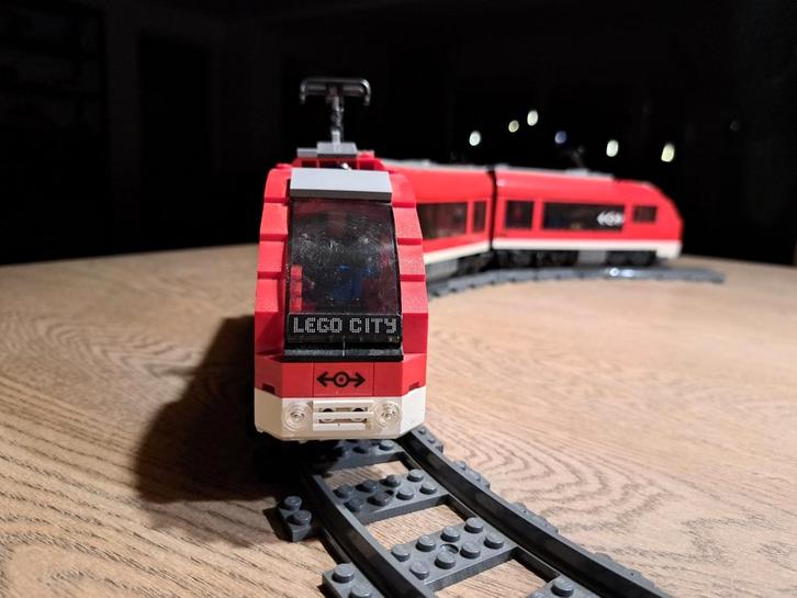 Lego City Passagierstrein 7938 + Rails, Kinderen en Baby's, Speelgoed | Duplo en Lego, Gebruikt, Lego, Losse stenen, Ophalen of Verzenden