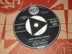 Elvis Presley      Hard Headed Woman  UK   Orgineel, Ophalen of Verzenden, Zo goed als nieuw, 7 inch, Single