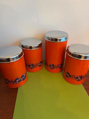 4 Brabantia Diane Voorraadbussen beschikbaar voor biedingen