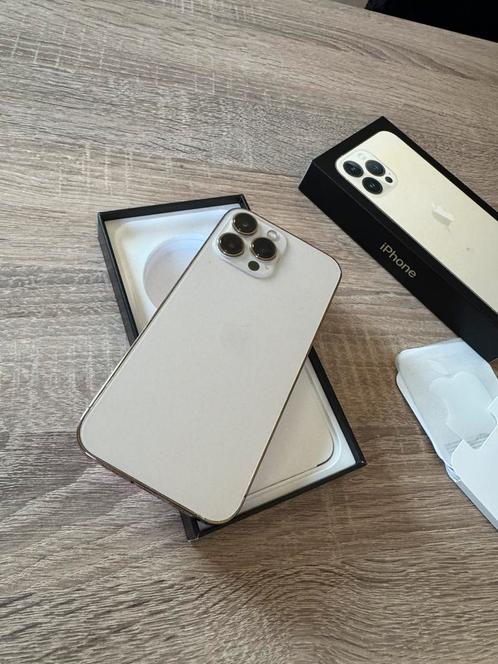 iPhone 13 Pro Max 256GB Goud | 82% batterijcapaciteit, Telecommunicatie, Mobiele telefoons | Apple iPhone, 256 GB, Goud, Ophalen