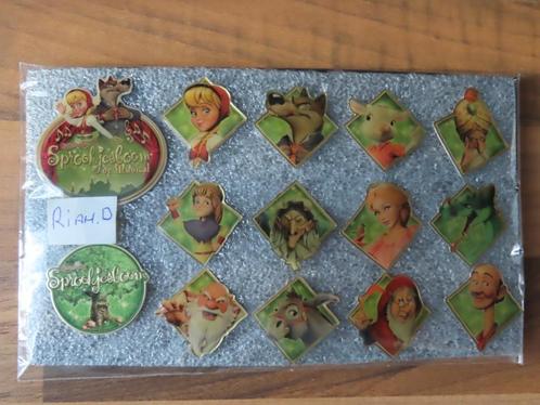 Efteling pin serie Sprookjesbos bewoners., Verzamelen, Efteling, Zo goed als nieuw, Button of Speldje, Ophalen