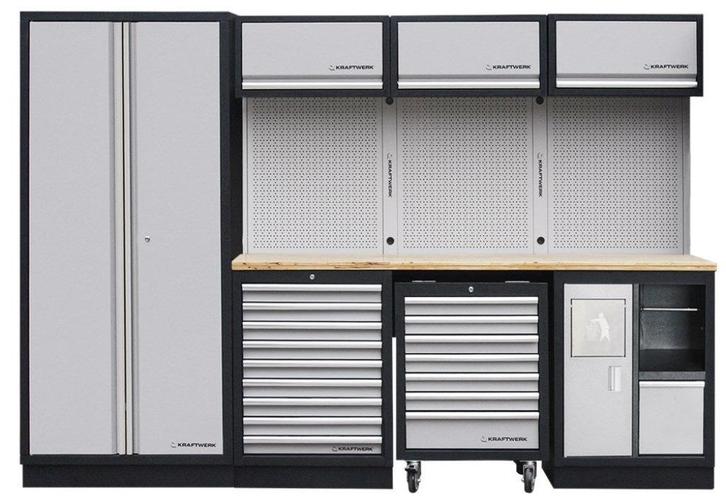 KRAFTWERK 3964D werkplaatssysteem / WERKBANK / Kasten, Auto diversen, Autogereedschap, Nieuw, Ophalen of Verzenden