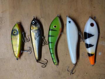 5 gebruikte jerkbaits beschikbaar voor biedingen