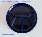 GERZ W.Germany Fondue Tapas Schaal Kobaltblauw Vintage, Antiek en Kunst, Antiek | Servies los, Ophalen