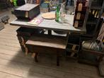 Hele leuke houten bankjes en krukjes, Huis en Inrichting, Ophalen of Verzenden