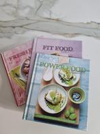 Diverse kookboeken; Fresh-, Fit- & Power Food, Ophalen of Verzenden, Zo goed als nieuw