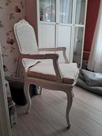 Set Queen Anne stoelen, landelijk, met armleuningen, Huis en Inrichting, Stoelen, Ophalen, Gebruikt, Twee, Wit