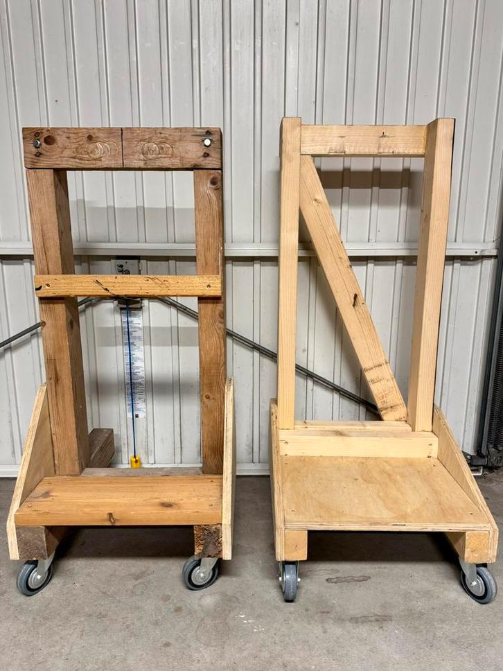 Buitenboord motor bokken verrijdbaar, Doe-het-zelf en Verbouw, Transportwagens, Zo goed als nieuw, Transportkar, 100 liter of meer