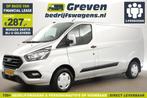 Ford Transit Custom 300 2.0 TDCI L2H1 2800KG Trekgew. Airco, Auto's, Voorwielaandrijving, Stof, Euro 6, 4 cilinders