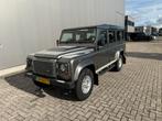 Land rover defender 110 stationwagon 9 persoons tdci, rhd, Auto's, Land Rover, 1940 kg, Zwart, 4 cilinders, 122 pk