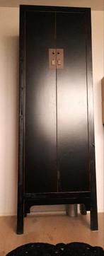Chinese kast zwart, Ophalen, 25 tot 50 cm, 50 tot 100 cm, 200 cm of meer