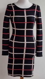 Jolio zwart jurkje met ruiten mt. XS/S, Kleding | Dames, Jolio, Zwart, Ophalen of Verzenden, Zo goed als nieuw