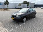 Seat Ibiza 1.4 16V 55KW 2003 Zwart, Auto's, Voorwielaandrijving, 74 pk, 4 cilinders, Origineel Nederlands