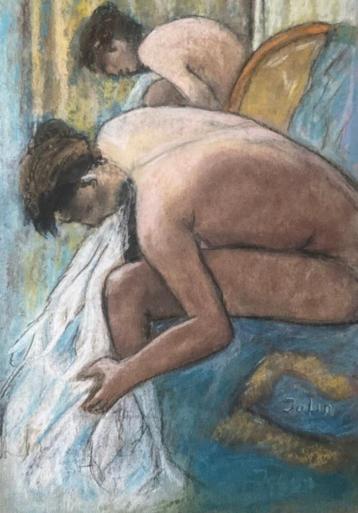 Pastel - Jo REUZENAAR - Voorstelling: Spiegelbeeld beschikbaar voor biedingen